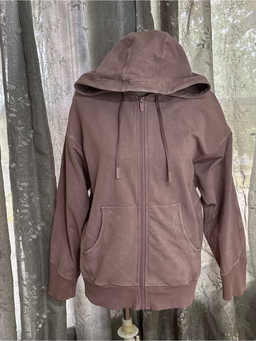 lululemon athletica Dusty Mauve Full-Zip Hoodie